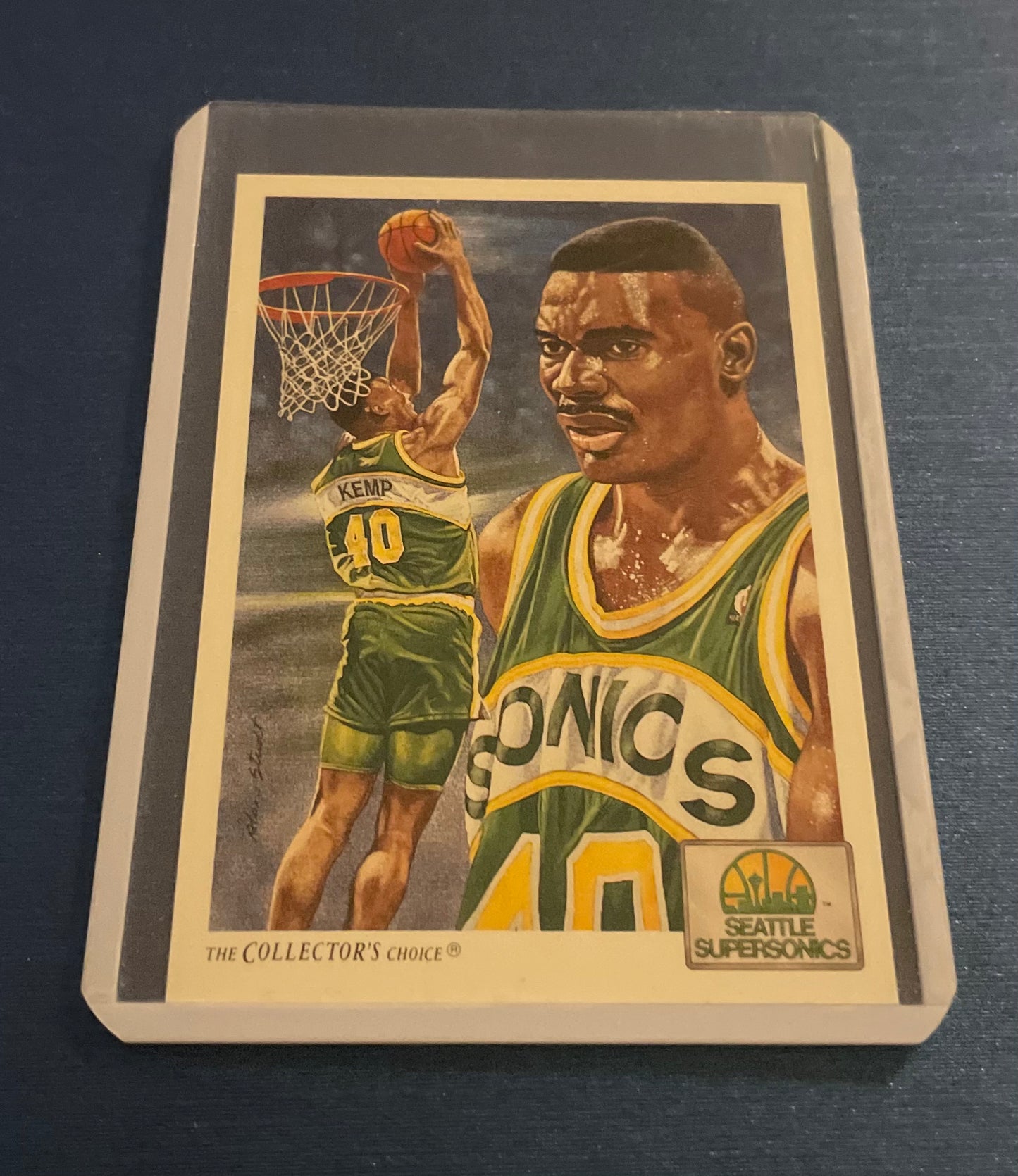 Shawn Kemp Seattle SuperSonics 1991-92 Upper Deck