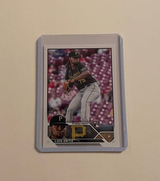 Luis Ortiz Pittsburg Pirates Topps 2023