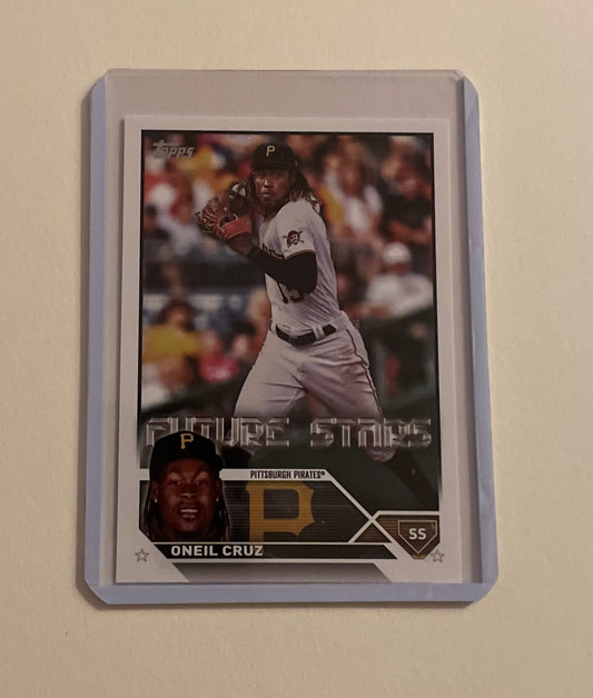 Future Stars Oneil Cruz Pittsburg Pirates Topps 2023