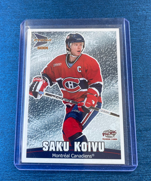 Saku Koivu Montreal Canadiens Pacific Prism 2001