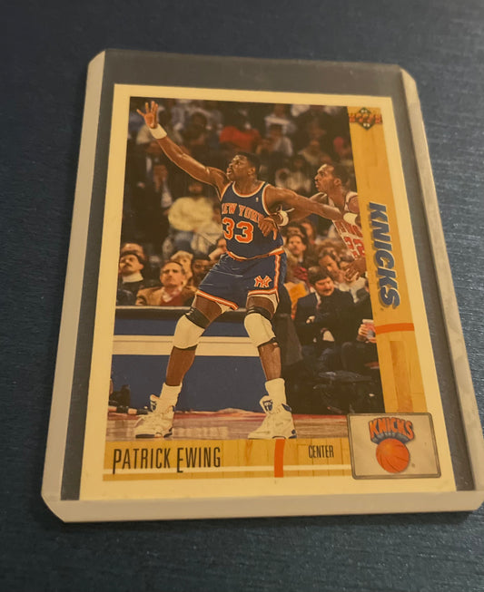 Patrick Ewing New York Knicks 1991-92 Upper Deck