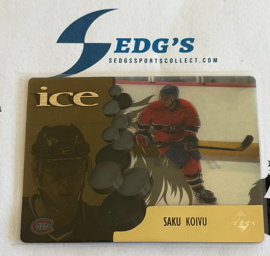 Saku Koivu Montreal Canadiens Upper Deck 1998