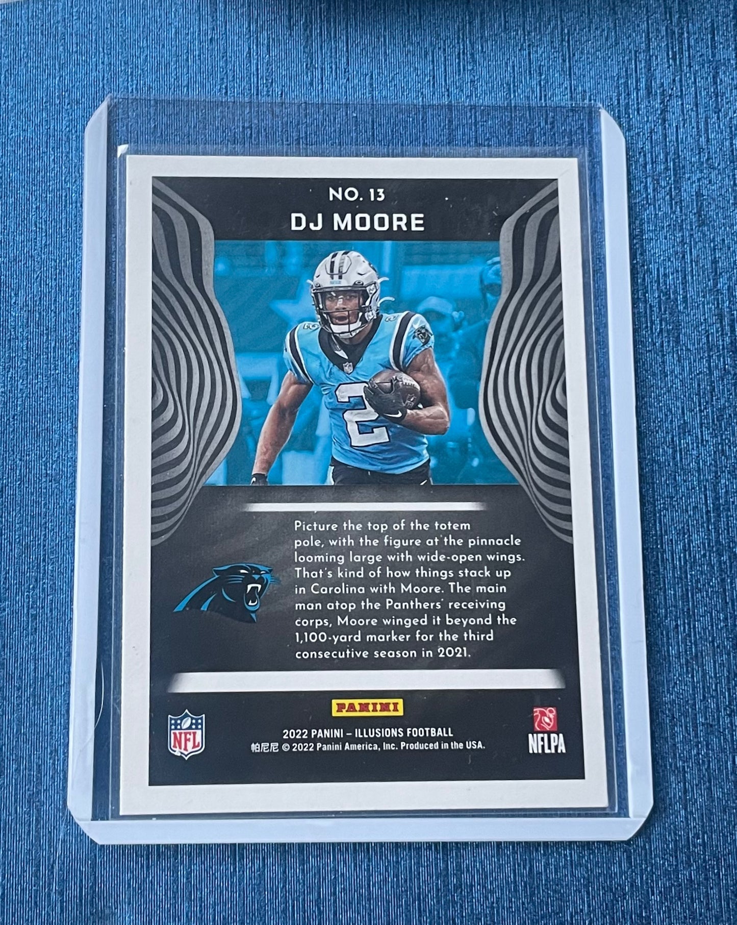 DJ Moore Carolina Panthers 2022 Illusions Football