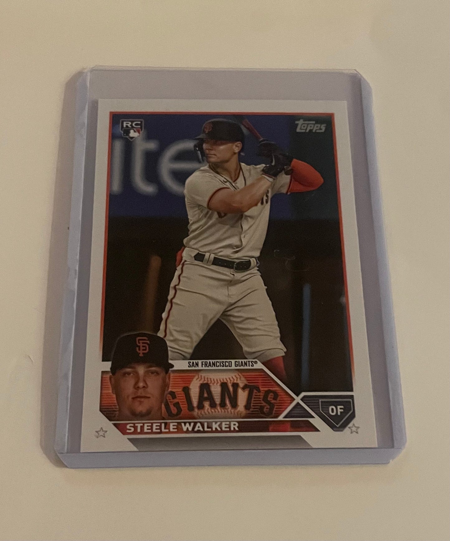 Steele Walker San Franscico Giants Topps 2023