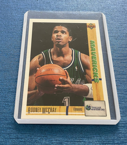 Rodney MacCray Dallas Mavericks 1991-92 Upper Deck