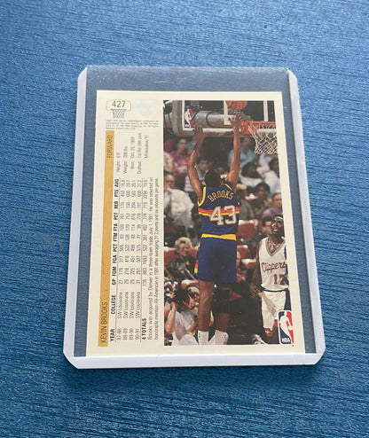 Kevin Brooks Denver Nuggets 1991-92 Upper Deck