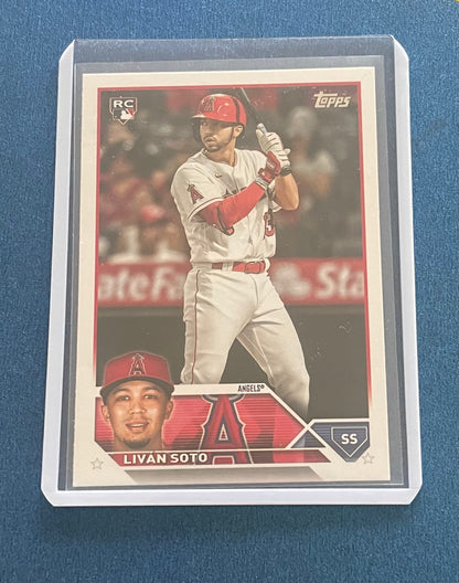 Livan Soto Los Angeles Angels Topps 2023