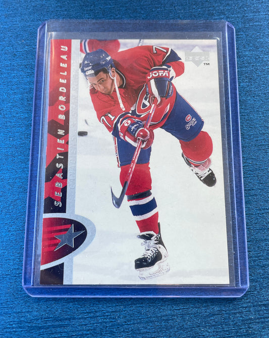 Sebastian Bordeleau Montreal Canadiens ‘96 Upper Deck