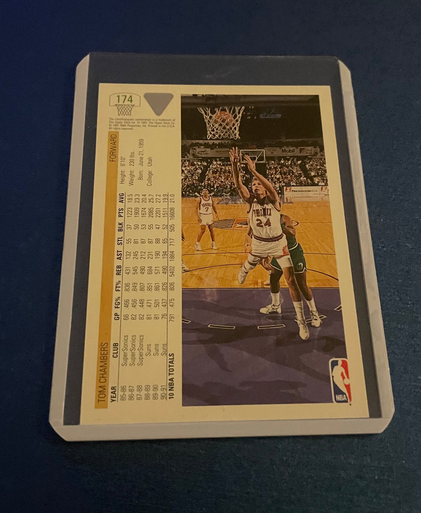 Tim Chambers Phoenix Suns 1991-92 Upper Deck