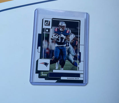 Damien Harris New England Patriots 2022 Donruss