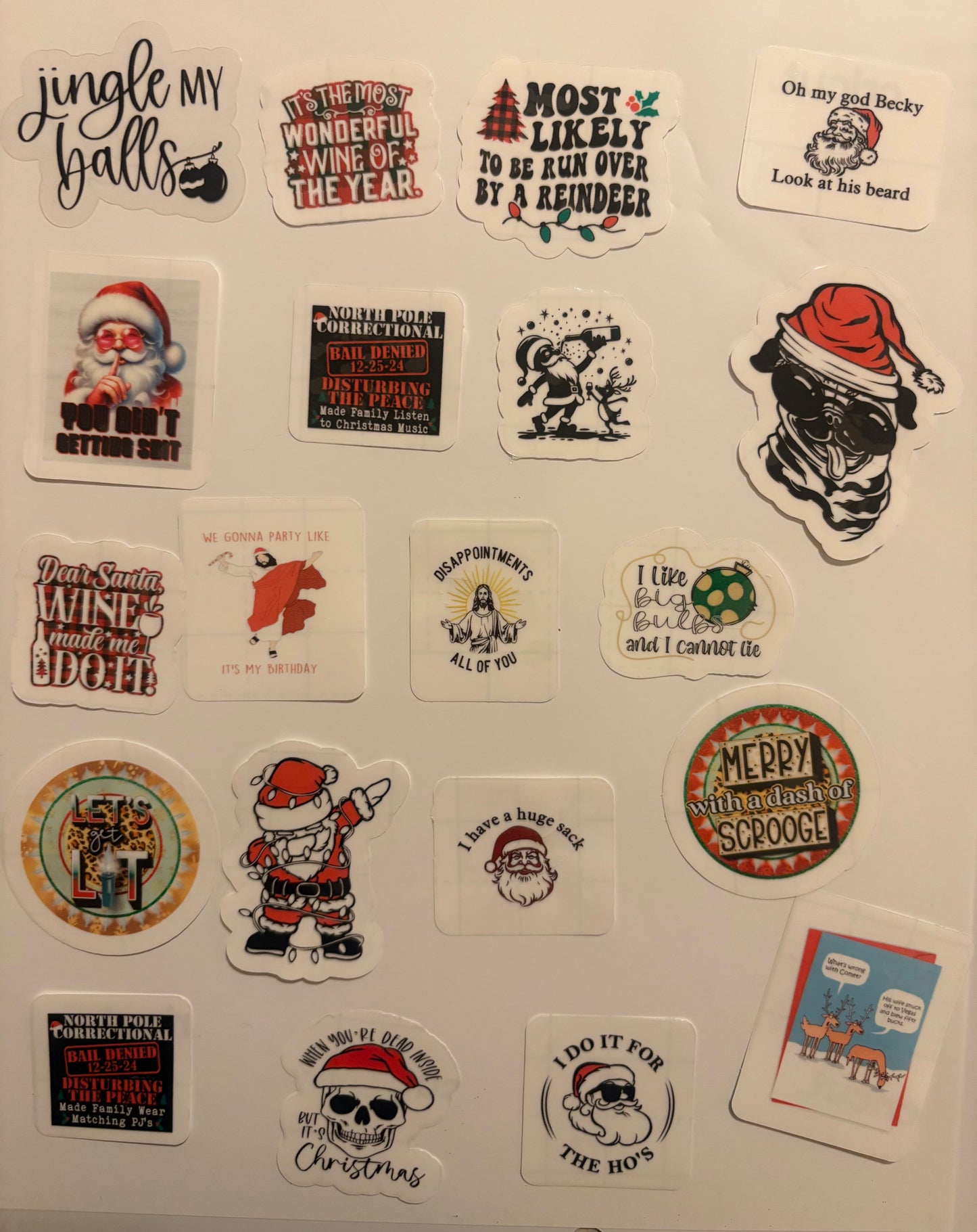 “Festivus” sticker set