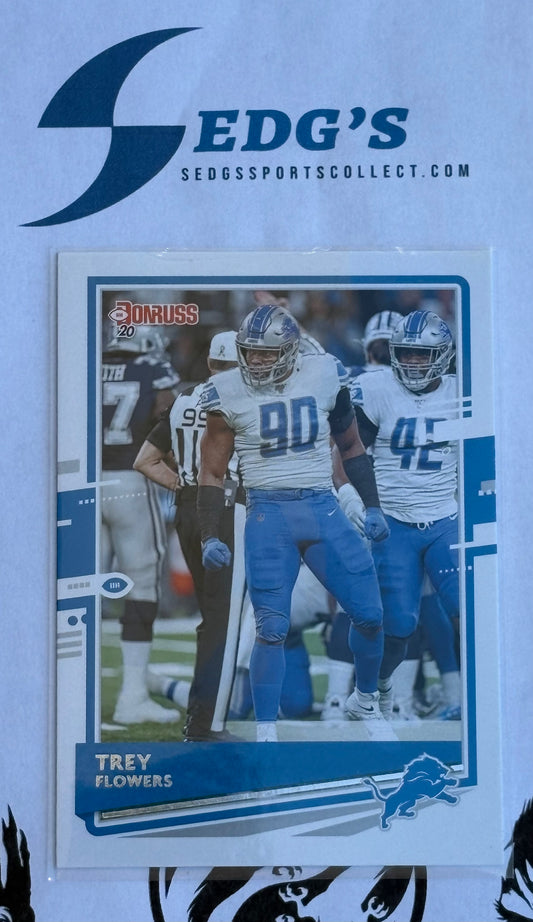 Trey Flowers Detroit Lions 2020 Donruss