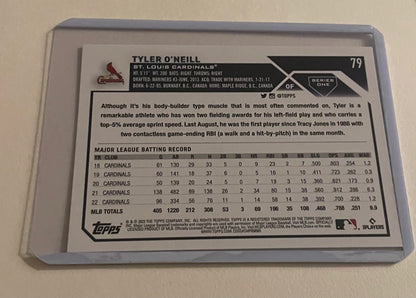 Tyler O’Neil St.Louis Cardinals Topps 2023