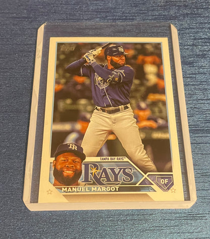 Manuel Margot Tampa Bay Rays Topps 2023