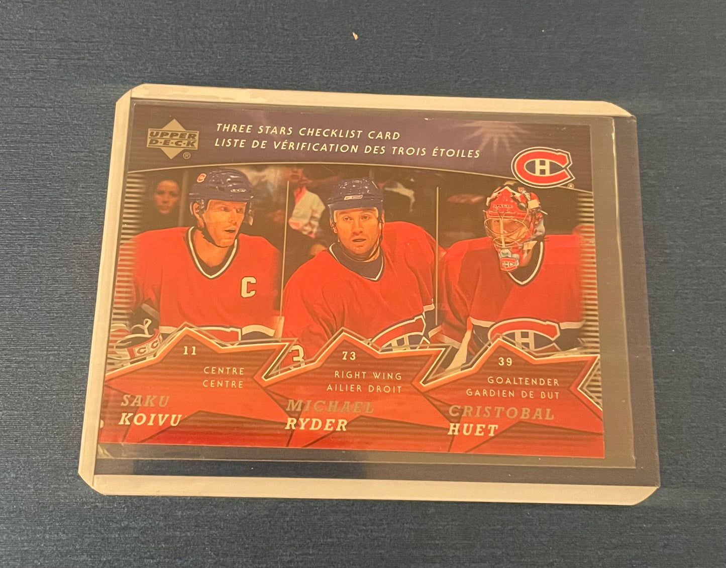 Montreal Canadiens 3 stars 2007 Upper Deck