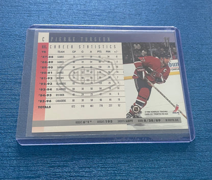 Pierre Turgeon Montreal Canadiens Donruss ‘96