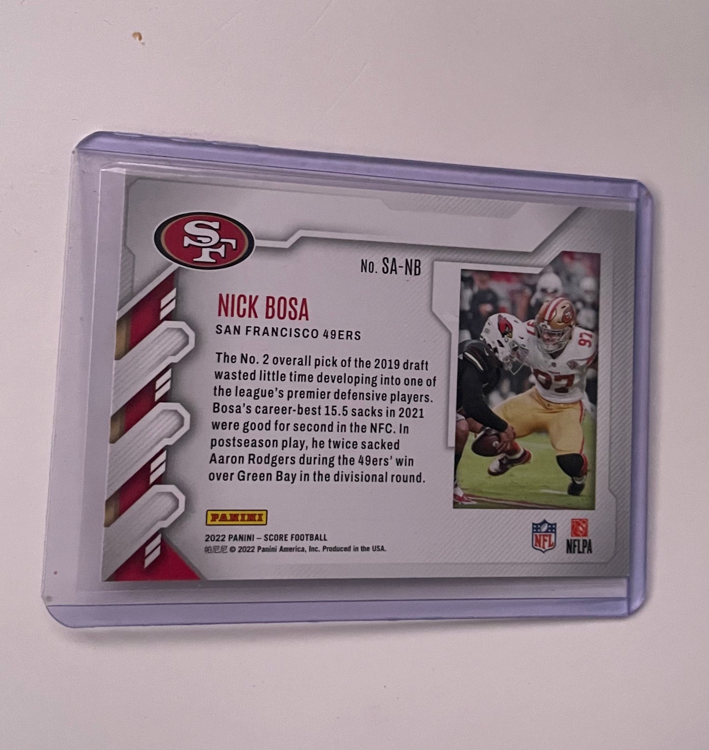 Nick Bosa San Francisco 49ers 2022 Panini