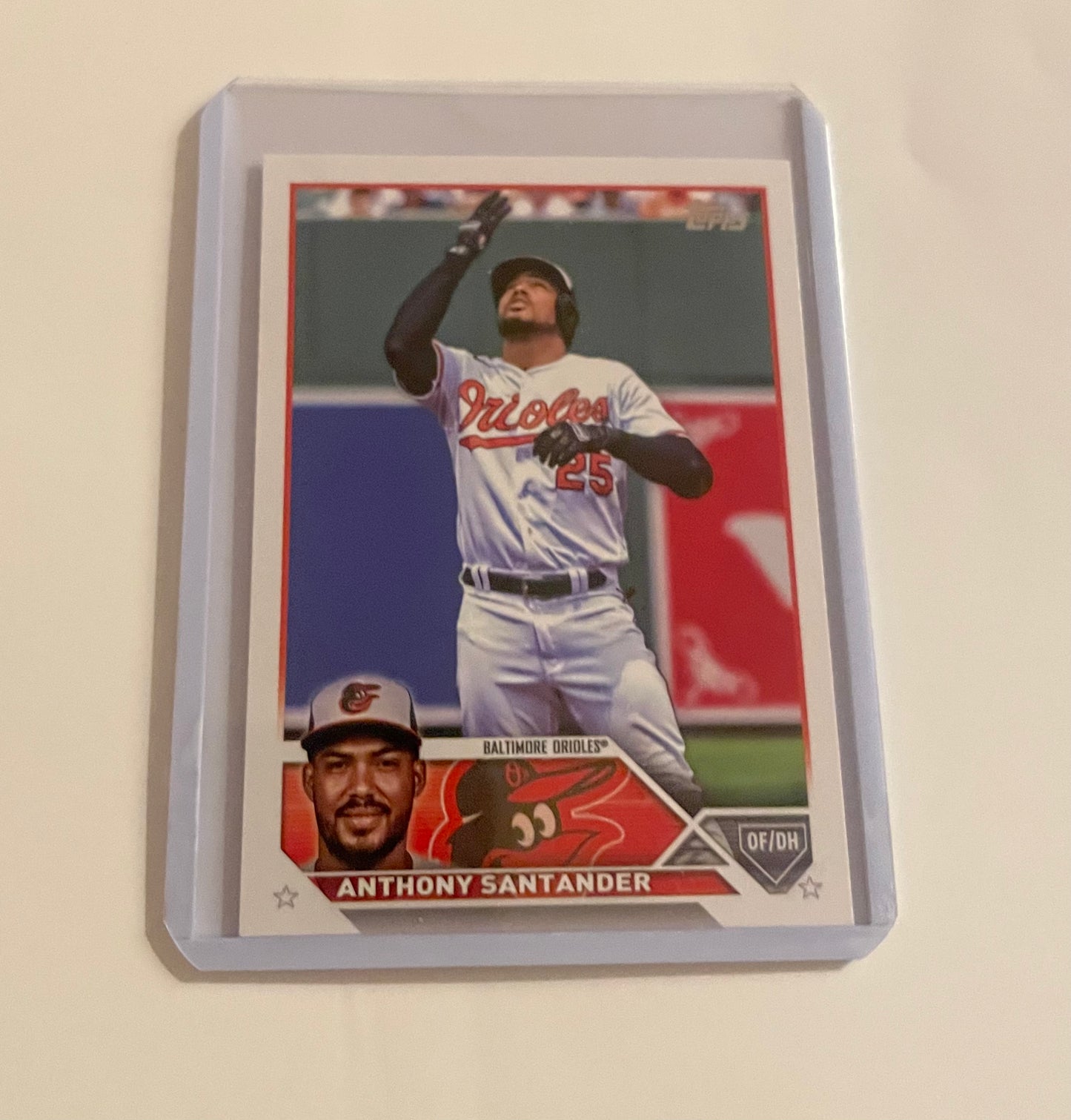 Anthony Santander Baltimore Orioles Topps 2023