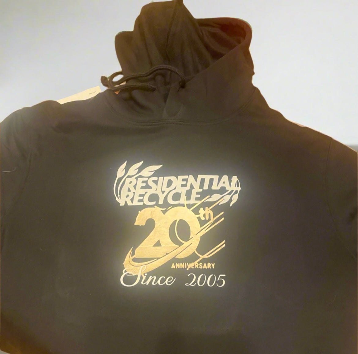 Custom company hooded sweatshirt