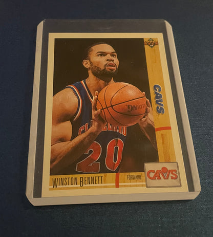 Winston Bennett Cleveland Cavaliers 1991-92 Upper Deck