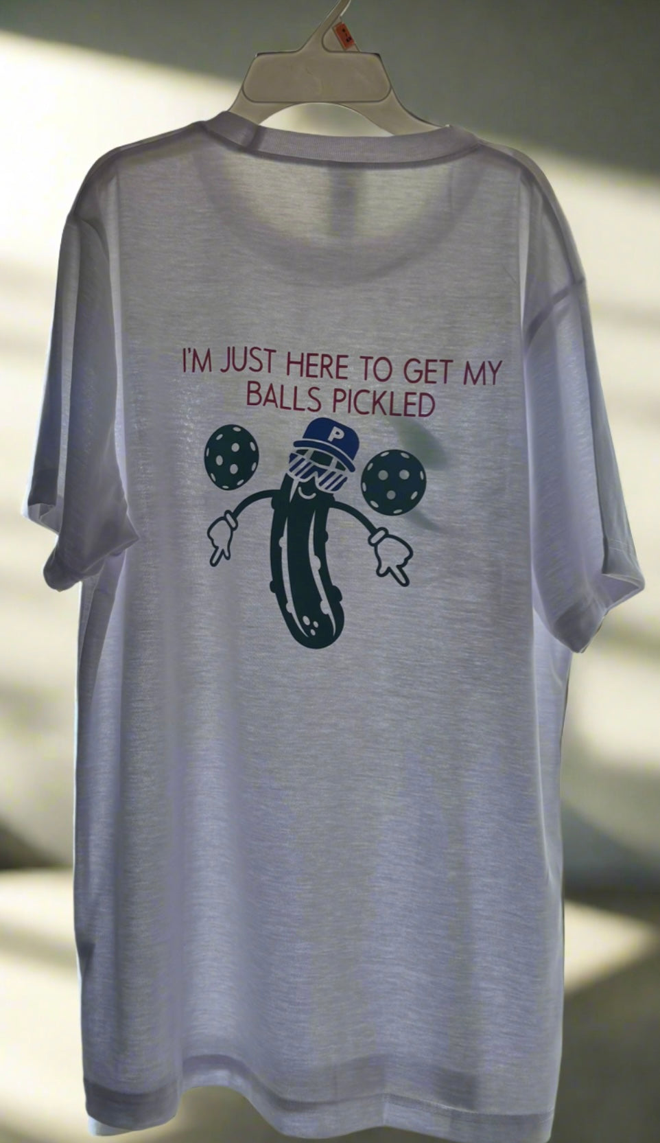 “I’m just here to get my balls pickled” Tee