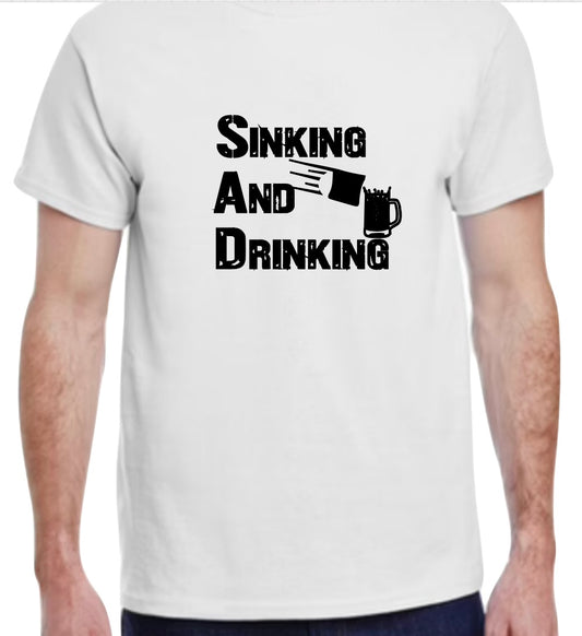 “Sinking & Drinking” Tee