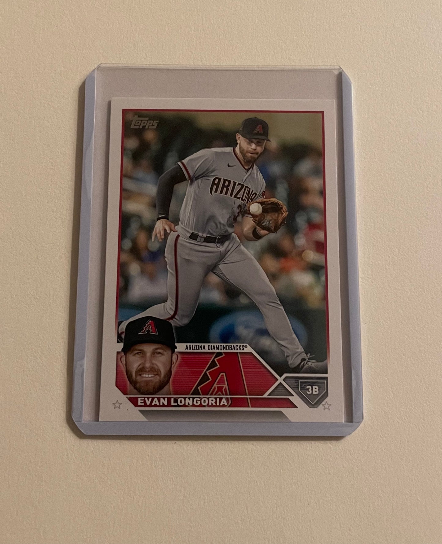 Evan Longoria Arizona Diamondbacks Topps 2023