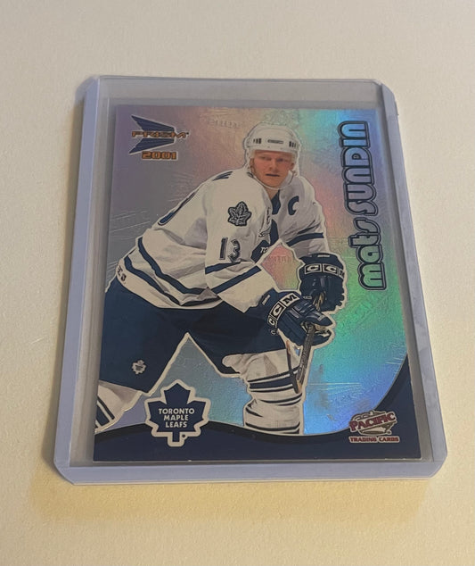 Mats Sundin Toronto Maple Leafs Pacific Prism 2001