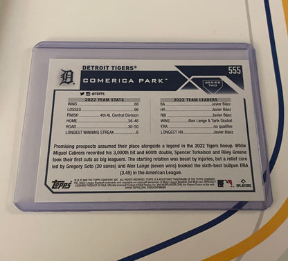 Detroit Tigers series two Comerica Park