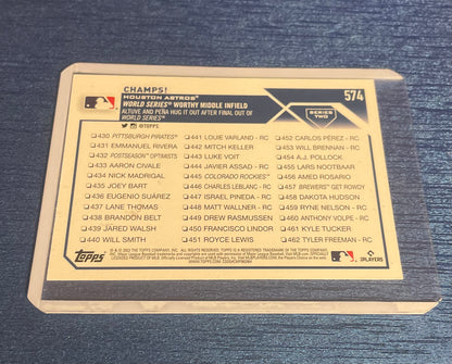 Houston Astros World Series Champs Card