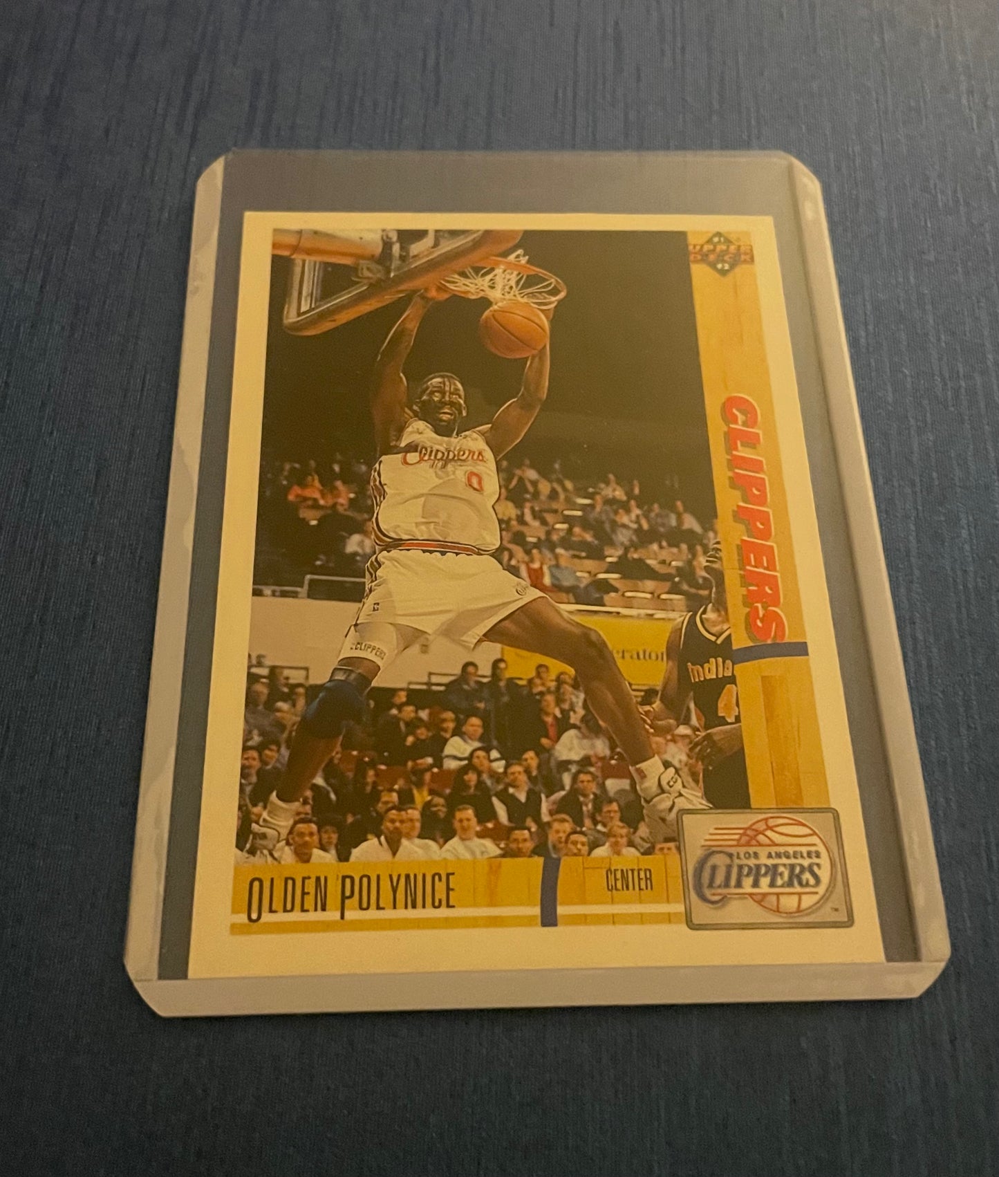 Olden Polynice Los Angeles Clippers 1991-92 Upper Deck