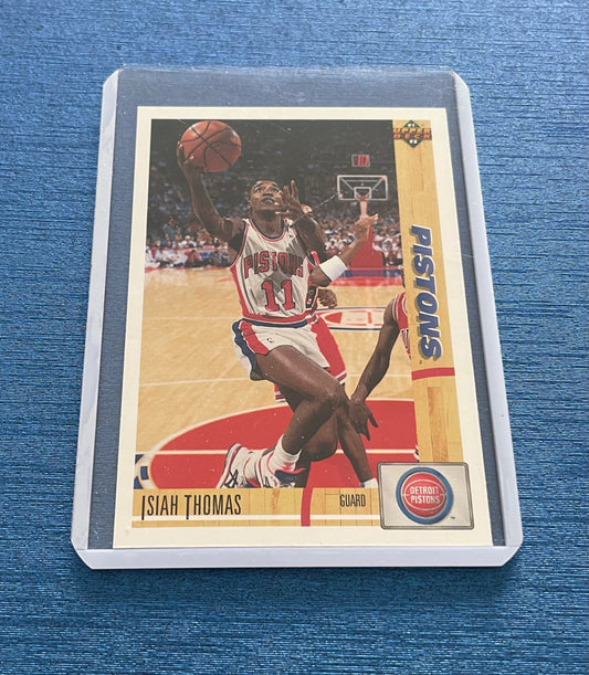 Isiah Thomas Detroit Pistons 1991-92 Upper Deck