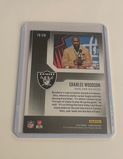 Charles Woodson Oakland Raiders  1st ballot