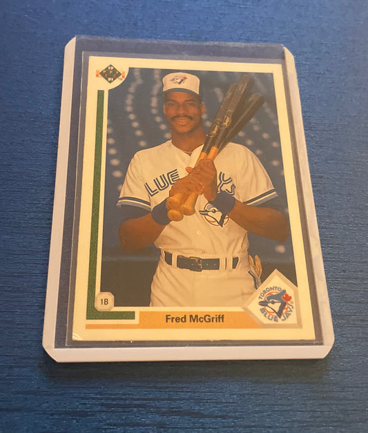 Fred McGriff Toronto Blue Jays Upper Deck 1990-91