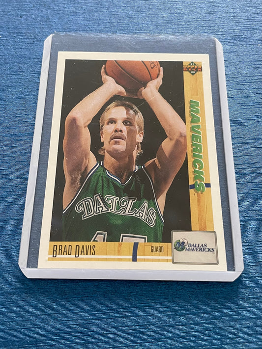 Brad Davis Dallas Mavericks 1991-92 Upper Deck