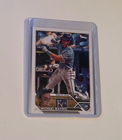 Michael Massey Kansas City Royals Topps 2023