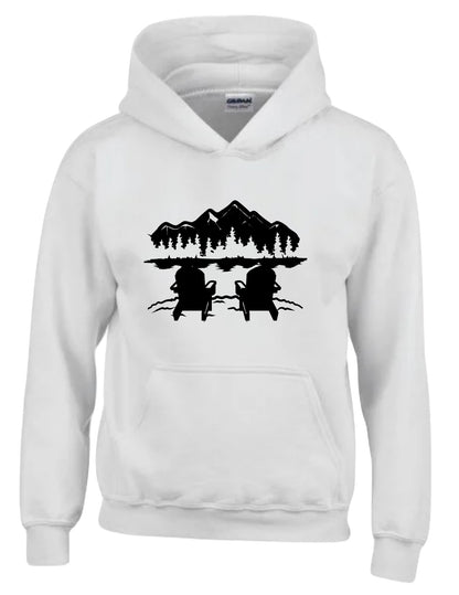 “Relax” mountain lounging hoodie