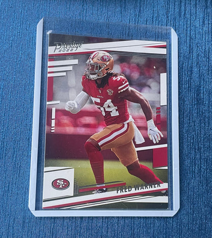 Fred Warner San Francisco 49ers 2022 Prestige Football