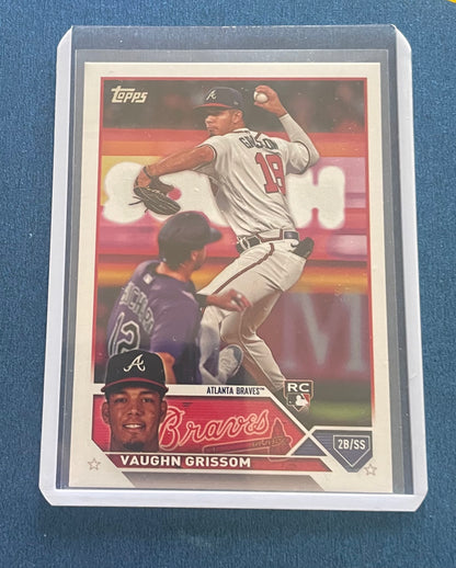 Vaughn Grissom Atlanta Braves Topps 2023