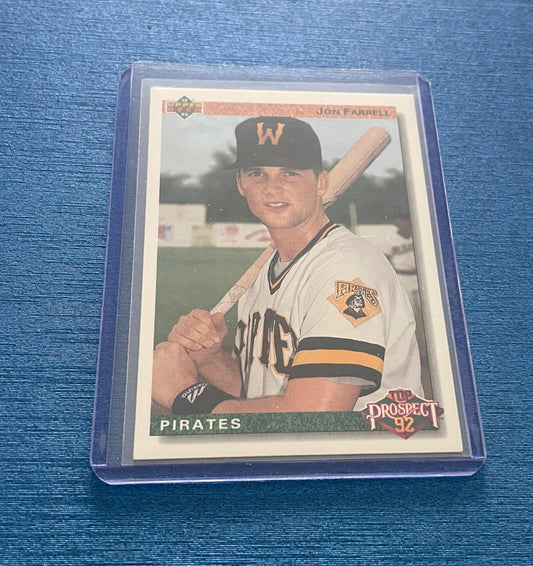 John Farrell Top Pittsburg Pirates Prospect ‘92