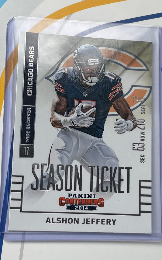 Alshon Jeffrey Chicago Bears 2014 Panini Contenders