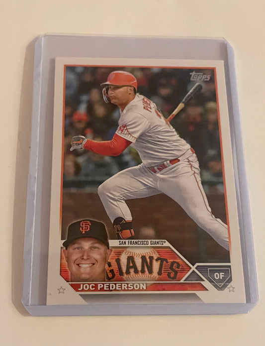 Joc Pederson San Franscico Giants Topps 2023