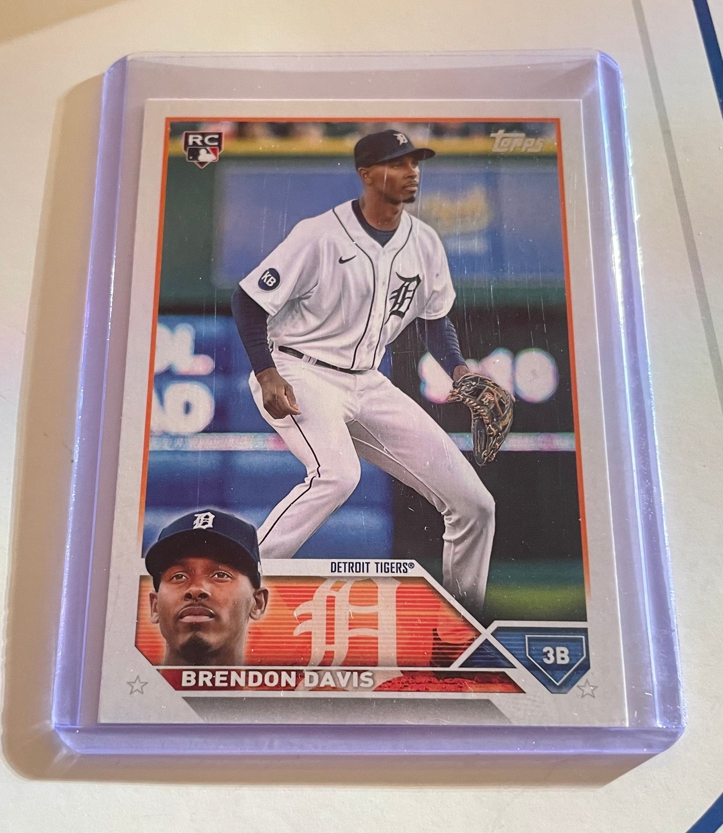 Brendon Davis Detroit Tigers 2023 Rookie Card