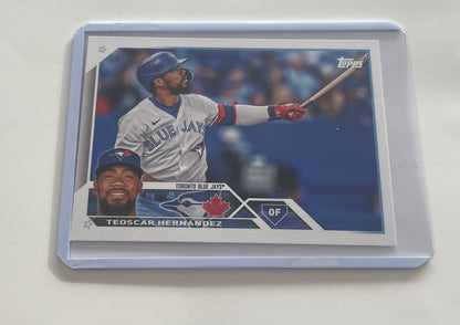 Teoscar Hernandez Toronto Blur Jays 2023 Topps