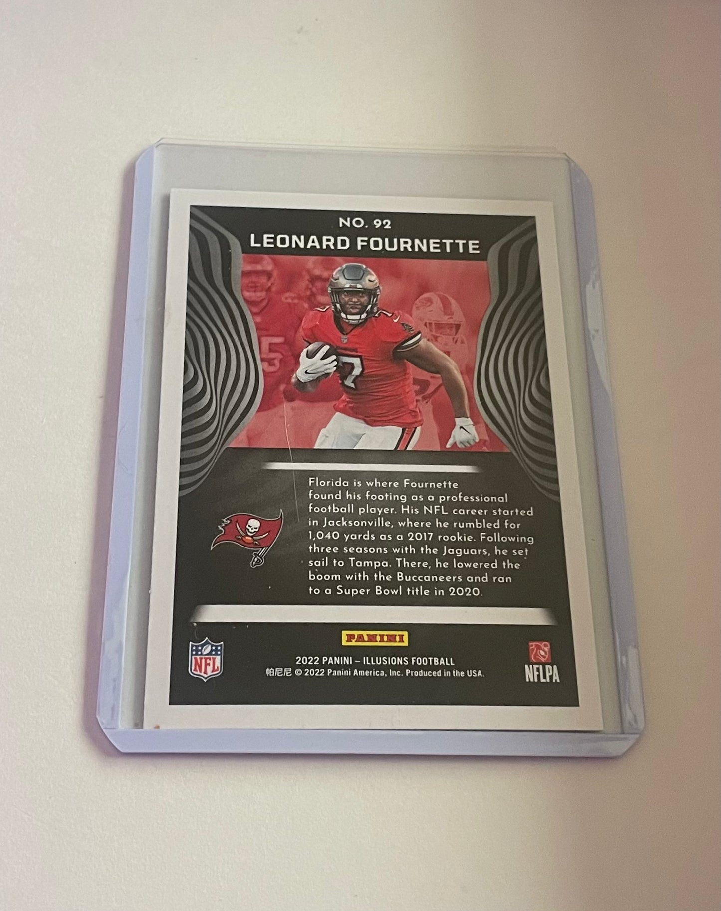 Leonard Fournette Tampa Bay Buccaneers 2022 Illusions Football