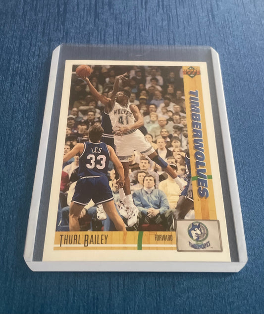 Thurl Bailey Minnesota Timberwolves 1991-92 Upper Deck