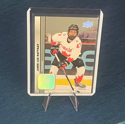 Jamie Lee Rattray Team Canada 2023 Upper Deck (stand included)