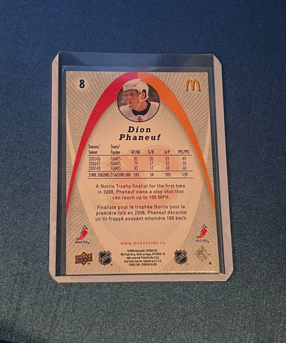 Dion Phaneuf Calgary Flames ‘08 Upper Deck