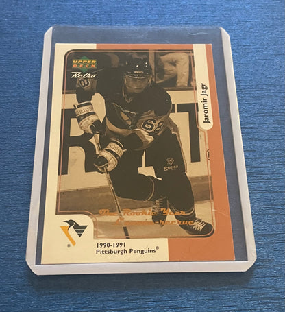 Jaromir Jagr Pittsburg Penguins Upper Deck Retro 1990-91