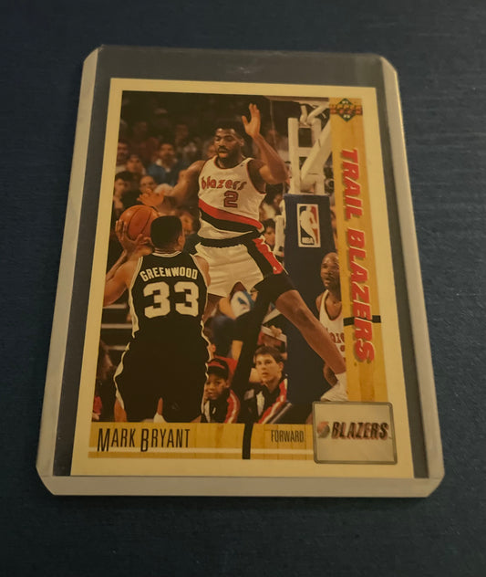 Mark Bryant Portland Trail Blazers 1991-92 Upper Deck